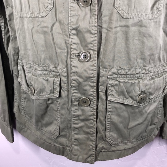 J.Crew army green jacket size medium - Picture 3 of 11